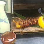 こだま食堂 - 焼き鯖に日本酒