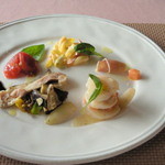 スペシャルランチ　￥２１００の前菜