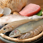 串揚げ　たけはら - 料理写真:季節の近海天然物を使用してます。