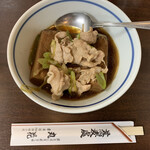 蕎麦処 丸花 - 肉豆腐