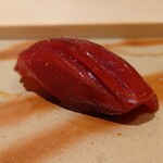 Sushi Ginza Onodera - 初競り一番マグロのヅケ