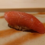 Sushi Ginza Onodera - 初競りの中トロ