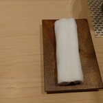 Sushi Ginza Onodera - 指拭き