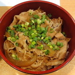 かぜまる - ランチタイムサービスミニ豚丼_150円