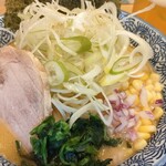 横浜ラーメン 北村家 - ネギトッピング