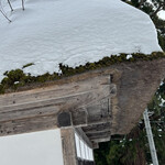 うずら家 - 雪積もる茅葺き屋根