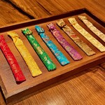 上方中華 新瓊 - 箸袋を選んで、使った箸を持ち帰れます