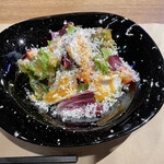 MASUYA MEAT＆CRAFT BEER - 6000円コース 鶏ハムとパルメジャンチーズサラダ