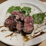 MASUYA MEAT＆CRAFT BEER - 6000円コース 牛ヒレ肉のタリアータ