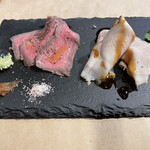 MASUYA MEAT＆CRAFT BEER - 6000円コース ローストビーフ、ローストポーク