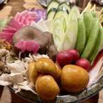 Shabushabu Morishima - 野菜盛り(4人盛り)