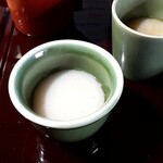 十割手打 そば処 百百百百 - 蕎麦湯