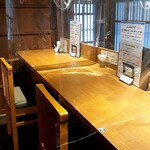 十割手打 そば処 百百百百 - カウンター席