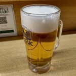 Chotto Ba - 生ビール（サッポロクラシック）