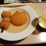 あさひや - 通は「マリコ様とキティちゃん」と呼ぶそうです。理由はお店で(2013.4)