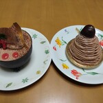 Patisserie Enishi 縁 - お皿にぃ〜移してだぁ！