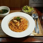 キッチン ブルー グローブ - 広島県産牡蠣マリナーラの大盛り