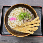 資さんうどん - 肉ごぼう天うどん 大盛り