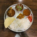 ラジャ - チキンカリーとラムドピアザ
