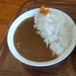 麺屋 玖 - ハーフカレーライス