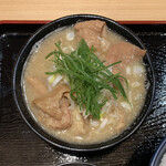 Motsunikomi Nakataya - もつ煮込み定食（もつ煮込み・並ライス） ¥800 のもつ煮込み