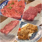 Jimbou Yakiniku Ryouriten - シャトーブリアン・上ロース・肩リブロース・黒毛和牛カレー