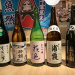 炉端焼き 鷹島本まぐろ 魚然 - 地酒色々