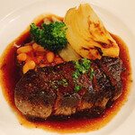 ビストロ カフェ デリ ポキナ369 - メイン:お肉チョイス　追加料金で黒毛和牛ロースト