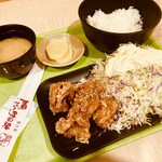 Michinoekitambaobaachannosato - 丹波赤どりからあげ定食