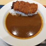 Maikari Shokudou - ロースカツカレー、ご飯小