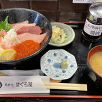 北かつまぐろ屋 - よくばり丼リッチ