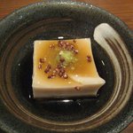 道らく - 自家製蕎麦豆腐。もちもちしてておいしぃ！！