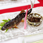 貴船べにや - 焼物：鮎塩焼　'13 6月上旬