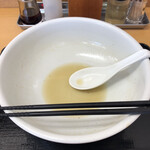 らーめんどんぐり - 完食完飲。