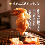 Yakiniku Horumon Koushin - 1人焼肉！カレーも絶品です！