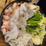 PADO KOREAN RESTAURANT - ナッコプセ　火が入る前