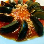 中国家庭料理 大福元 - 生姜の効いたソースがウマい、皮蛋