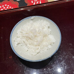 肉料理ふくなが - ツヤツヤみずみずしい美味しいご飯でした。