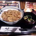 東京牛丼 牛の力 - 東京牛丼_並