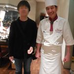 鉄板焼レストラン八景 - 久しぶりの再会！背追い越しちゃった♪