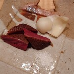 伯雲 - 新潟県長岡の真鴨の藁焼と北海道の百合根