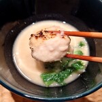 伯雲 - 河豚の白子の炭火焼