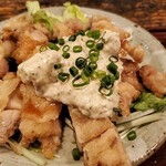 Kyuushuusanchoku Robata Katete - チキン南蛮　タルタル、南蛮ダレが少ない