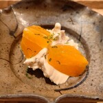 伯雲 - 酢橘のシャーベットと愛媛の紅まどんな