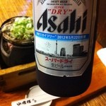 駒形どぜう - ビール