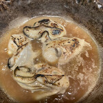 真 - 牡蠣の醤油焼き(バター)