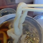 六助うどん - 極太麺リフト