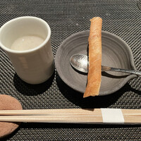 日本料理 なかのしま (リーガロイヤルホテル大阪) - 牛蒡のスープ