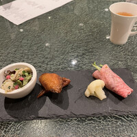 中国料理 「王朝」 ヒルトン名古屋 - 王朝特製北京ダッグロールと冷菜盛り合わせ