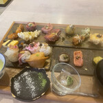 天ぷらと手まり寿司 都 - 